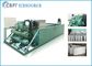 Evaporativo/aire/máquina de hielo refrigerada por agua, producción grande automática de la máquina de hielo